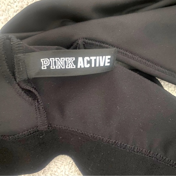 Victoria’s Secret PINK Active Logo Ultimate Lightly Lined Sports Bra No Size Tag - Picture 5 of 9